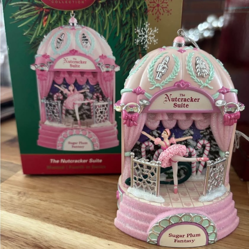 Carlton Cards “Sugar Plum Fantasy” Nutcracker Christmas Ornament (musical)